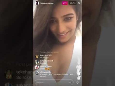 poonampandey nude live|Poonam Pandey January 2022 Nude Live 